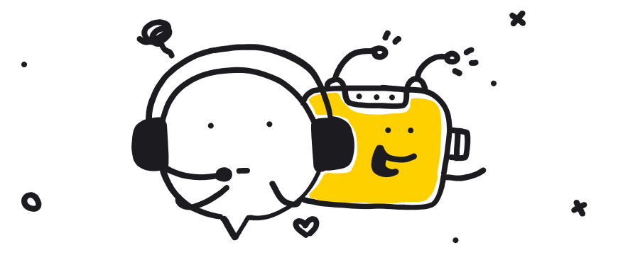 Give your customers a helping hand whenever needed. - ready-to-use chatbot templates for support