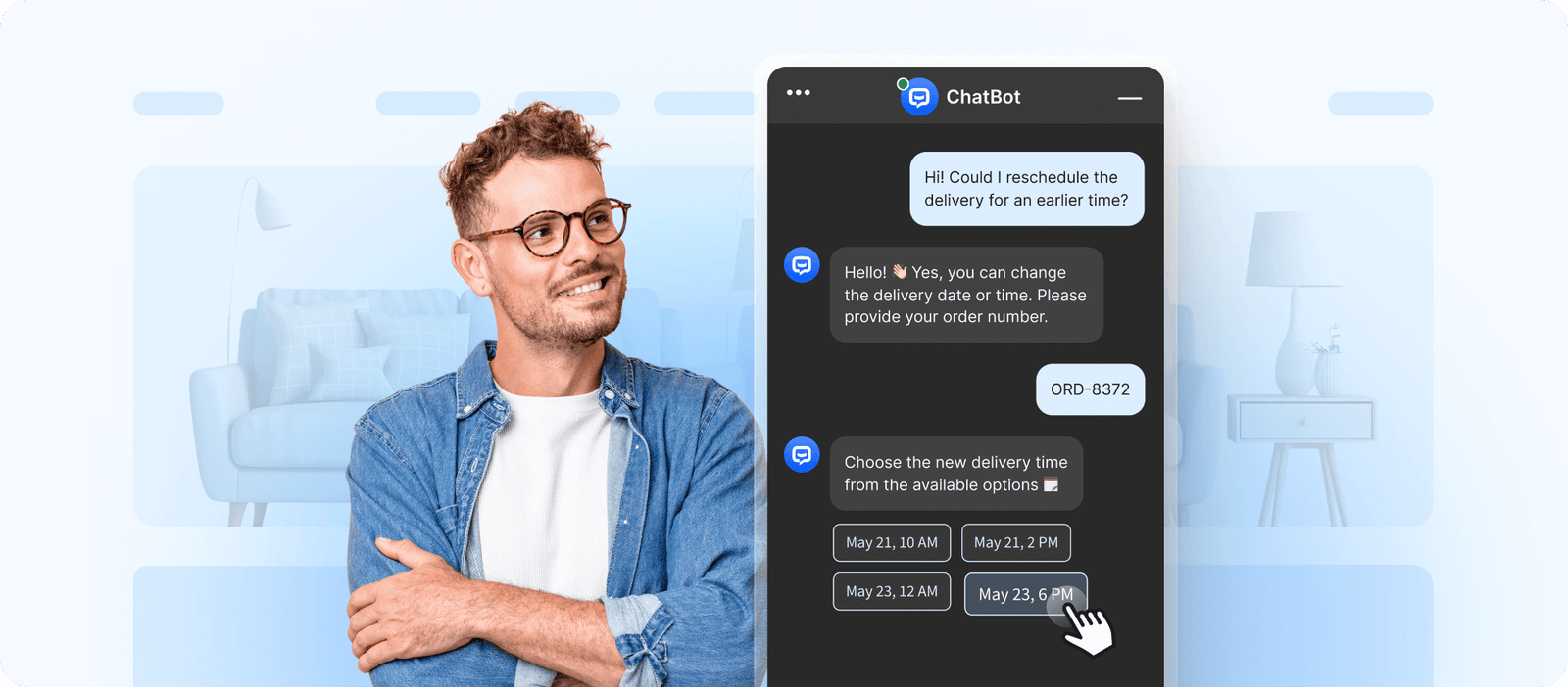 Chat Widget for ChatBot